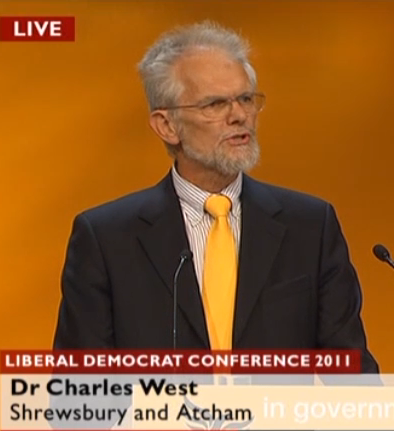 Charles West at Lib Dem Conference