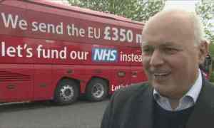 Iain Duncan Smith claims he never promised money to the NHS
